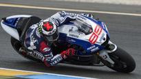 Lorenzo fastest in fourth free...