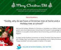 Texas Passes 'Merry Christmas Bill' To Fight War On Christmas