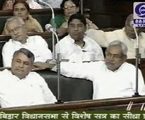 Bihar chief minister Nitish Kumar sails through with 126 votes