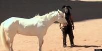 EXCLUSIVE CLIP: Johnny Horses Around On 'Lone Ranger' Set