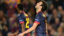 FOOTBALL: Humiliation for Barca stars
