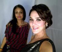 Preity Zinta showstops for Surily Goel at fashion week