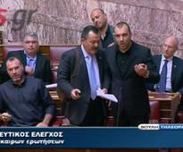 Greek Member Of Parliament Yells 'Heil Hitler' In The Middle Of A Debate
