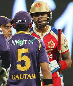 IPL: Gambhir-Kohli involved in ugly on-field spat