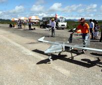 Images of made-in-Vietnam unmanned aerial vehicles