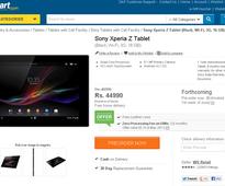 Sony Xperia Tablet Z can now be pre-ordered in India for Rs 44,990