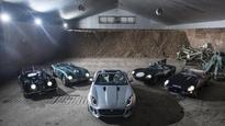 The Jaguar F-Type meets its ancestors