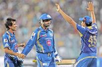 Mumbai hold nerve to beat KKR at Eden