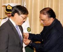 President confers Hilal-i-Quaid-i-Azam upon Chinese Ambassador Liu Jian