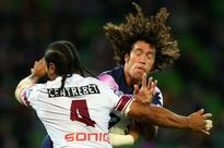 Matai stops Proctor in his tracks