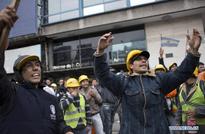 Workers rally for better working conditions in Buenos Aires