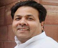 Rattled IPL chief Rajiv Shukla prays at Vrindavan temple