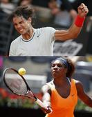 Rome Masters : Nadal and Serena extend winning streak to reach final