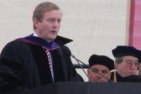 Irish leader delivers powerful commencement speech at Boston College as Cardinal Sean O'Malley snubs event