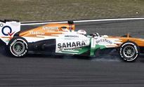 Sahara Force India completes 100th Grand Prix, fetches double score
