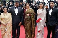 Chiru, Ram Charan at Cannes