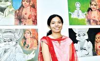 Shades of life shine on walls