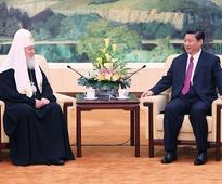 President Xi Jinping Meets with Kirill, Patriarch of Moscow and All Russia and Primate of Russian Orthodox Church