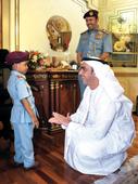 Dream come true: 5-year old with Thalassemia is Abu Dhabi Police captain