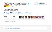 Sky News says Colin tweet was disaster recovery test, not hack
