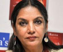 Shabana Azmi gets jittery before shoot
