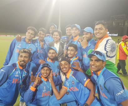 CONGRATULATE the Indian team! CONGRATULATE the Indian team!