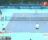 Max Mirny and Mikhail Yuzhny finish their performance in ATP tournament in Miami.