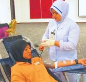 Resort in blood donation drive to help society