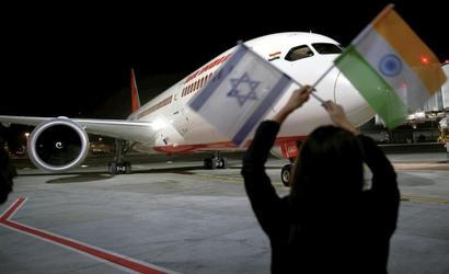 Air India makes history, lands in Israel using Saudi airspace Air India makes history, lands in Israel using Saudi airspace
