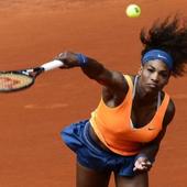 Serena eases through, Tipsarevic out
