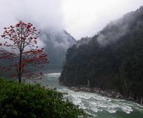 Landscape in Medog, China's Tibet