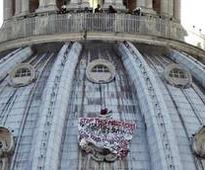 Man on St. Peter's dome has climbed church before