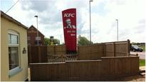 Giant chicken boss 'watching' locals