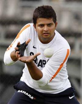 Raina replaces Dhawan for Delhi Test vs Australia