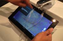 Giving the Tablet Z a wash