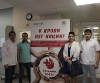 VP of Heydar Aliyev Foundation Leyla Aliyeva initiates charitable blood donation campaign in Moscow - PHOTOS