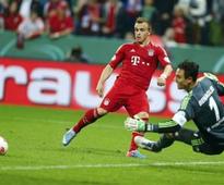 Shaqiri, Gomez steer treble-hungry Bayern to Cup final
