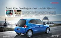 Honda Brio hatchback launch variants with Driver Seat Height Adjuster and Rear Windshield Defogger