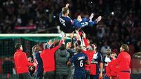Emotional swansong for Beckham