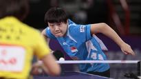 Table Tennis: Singapore's Feng crashes out of world championships