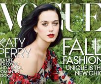 Katy Perry graces Vogue cover for the first time