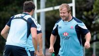 Robinson happy to lead from front