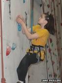 Hole-in-heart girl's climbing title