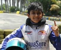 Yash Aradhya wins JK Tyre MMS Rotax Max Kart Open 2013