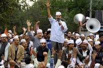 AAP workers protest at residences of Delhi CM, MLAs