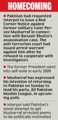 Interpol rejects Pakistan's request to arrest Pervez Musharraf