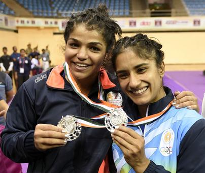 Sakshi settles for silver at Asian Championships Sakshi settles for silver at Asian Championships