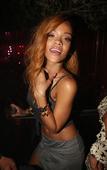 Rihanna Disses Chris Brown On Twitter While He Parties With Karrueche Tran
