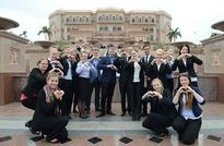 Top finnish students on Abu Dhabi tourism fact finding mission