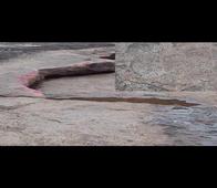 Miracle wish granting rock contains footprints of Lord Ram-Sita